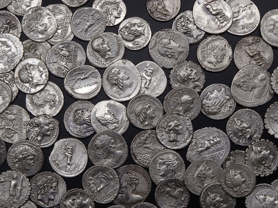 římské mince